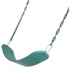 Swing Set Seat Durable Playground Rubber Seat Playground or Tree 1 Elite GREEN